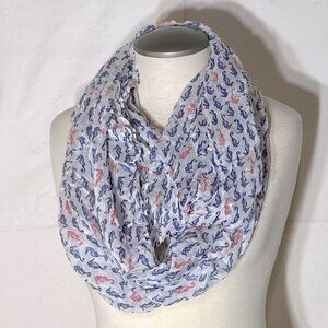5/$25 Reitman’s Viscose Seahorse Infinity Scarf